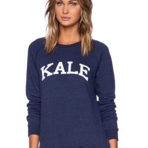 Suburban riot Kale crew neck sweatshirt